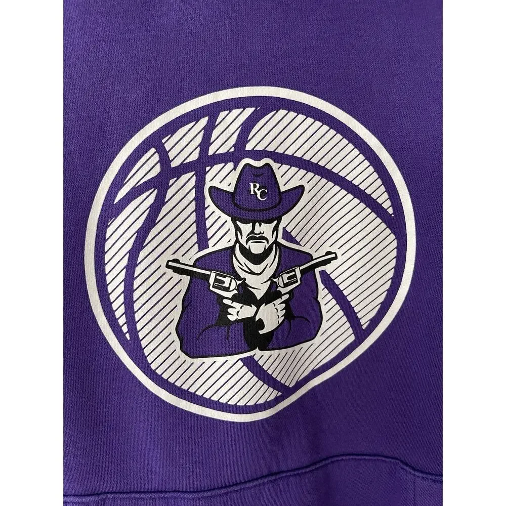 Nike Hardin-Simmons Cowboys Basketball Hoodie Purple Men’s M NCAA Team Issued